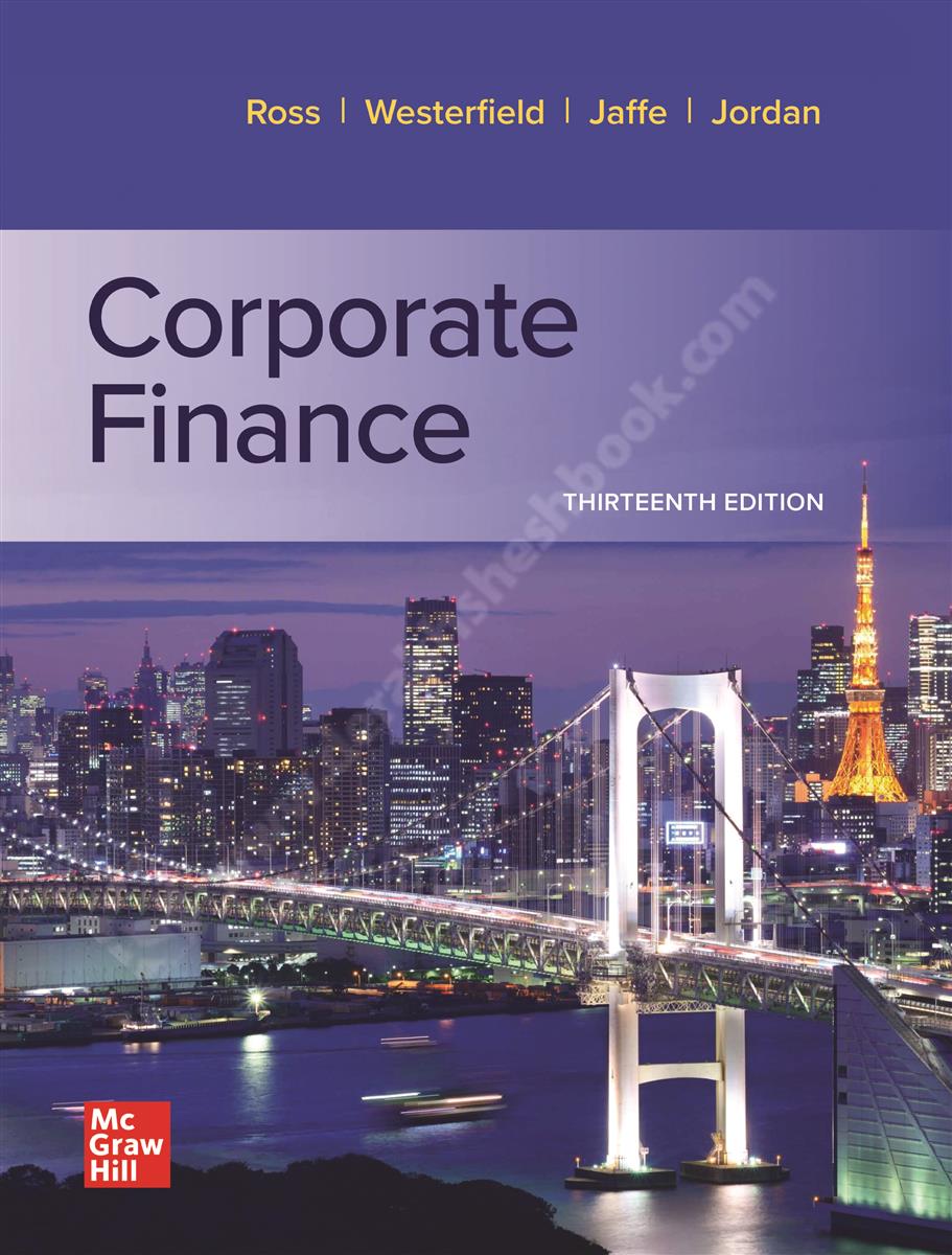 Corporate Finance ISE -Thirteenth Edition